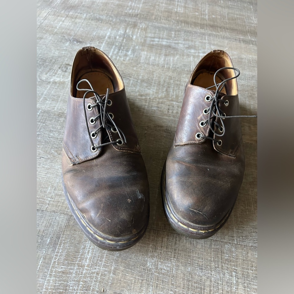 Dr. Martens Brown Leather Oxfords